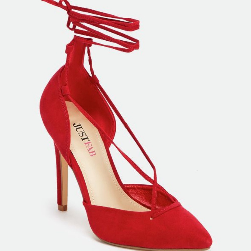 Red high heels